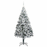 Albero di Natale con 300 LED con supporto Verde 300 cm PVC