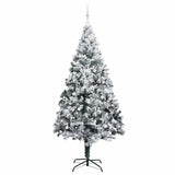 Albero di Natale con 300 LED con supporto Verde 300 cm PVC