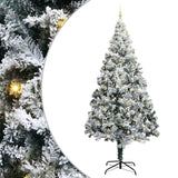 Albero di Natale con 300 LED con supporto Verde 300 cm PVC