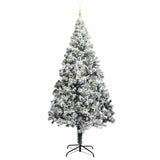 Albero di Natale con 300 LED con supporto Verde 300 cm PVC