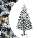 Albero di Natale con 300 LED con supporto Verde 300 cm PVC