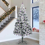 Albero di Natale con 300 LED con supporto Verde 300 cm PVC