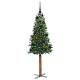 Albero di Natale snodato con 150 LED con supporto Verde 150 cm