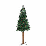 Albero di Natale snodato con 150 LED con supporto Verde 150 cm