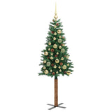 Albero di Natale snodato con 150 LED con supporto Verde 150 cm