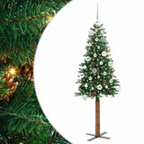 Albero di Natale snodato con 150 LED con supporto Verde 150 cm