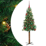Albero di Natale snodato con 150 LED con supporto Verde 150 cm