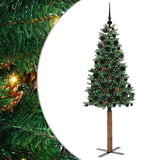 Albero di Natale snodato con 300 LED con supporto Verde 180 cm