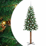 Albero di Natale snodato con 300 LED con supporto Verde 180 cm