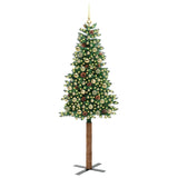 Albero di Natale snodato con 300 LED con supporto Verde 210 cm