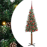 Albero di Natale snodato con 150 LED con supporto Verde 150 cm
