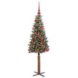 Albero di Natale snodato con 150 LED con supporto Verde 150 cm
