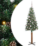 Albero di Natale snodato con 150 LED con supporto Verde 150 cm