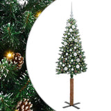 Albero di Natale snodato con 150 LED con supporto Verde 150 cm