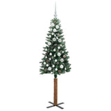 Albero di Natale snodato con 150 LED con supporto Verde 150 cm