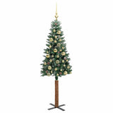 Albero di Natale snodato con 150 LED con supporto Verde 150 cm