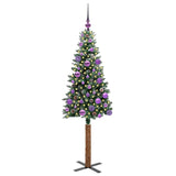 Albero di Natale snodato con 150 LED con supporto Verde 150 cm
