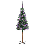 Albero di Natale snodato con 150 LED con supporto Verde 150 cm