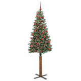 Albero di Natale snodato con 300 LED con supporto Verde 180 cm