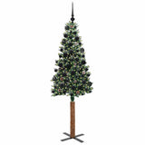 Albero di Natale snodato con 300 LED con supporto Verde 180 cm