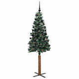 Albero di Natale snodato con 300 LED con supporto Verde 180 cm