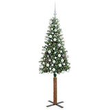 Albero di Natale snodato con 300 LED con supporto Verde 180 cm