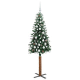 Albero di Natale snodato con 300 LED con supporto Verde 180 cm