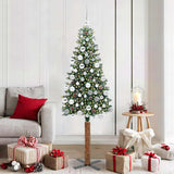 Albero di Natale snodato con 300 LED con supporto Verde 180 cm