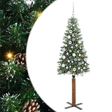 Albero di Natale snodato con 300 LED con supporto Verde 180 cm