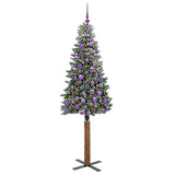 Albero di Natale snodato con 300 LED con supporto Verde 180 cm