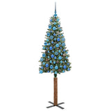 Albero di Natale snodato con 300 LED con supporto Verde 180 cm