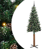 Albero di Natale snodato con 300 LED con supporto Verde 210 cm