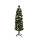 Albero di Natale artificiale con 150 LED Verde 120 cm