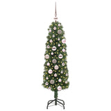 Albero di Natale artificiale con 150 LED Verde 120 cm
