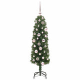 Albero di Natale artificiale con 150 LED Verde 120 cm