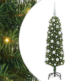 Albero di Natale artificiale con 150 LED Verde 120 cm