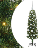 Albero di Natale artificiale con 150 LED Verde 120 cm