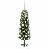 Albero di Natale artificiale con 150 LED Verde 120 cm