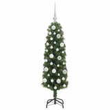 Albero di Natale artificiale con 150 LED Verde 120 cm