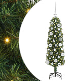 Albero di Natale artificiale con 150 LED Verde 120 cm