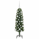 Albero di Natale artificiale con 150 LED Verde 120 cm