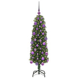 Albero di Natale artificiale con 150 LED Verde 120 cm