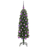 Albero di Natale artificiale con 150 LED Verde 120 cm