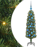 Albero di Natale artificiale con 150 LED Verde 120 cm