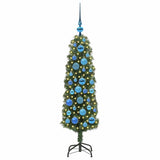 Albero di Natale artificiale con 150 LED Verde 120 cm