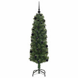 Albero di Natale artificiale con 150 LED Verde 150 cm