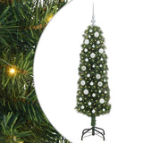 Albero di Natale artificiale con 150 LED Verde 150 cm