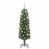Albero di Natale artificiale con 150 LED Verde 150 cm