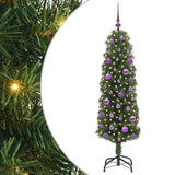 Albero di Natale artificiale con 150 LED Verde 150 cm