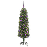 Albero di Natale artificiale con 150 LED Verde 150 cm